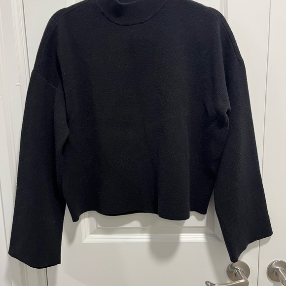 Vero Moda Charcoal Ribbed Sweater - Picture 2 of 4